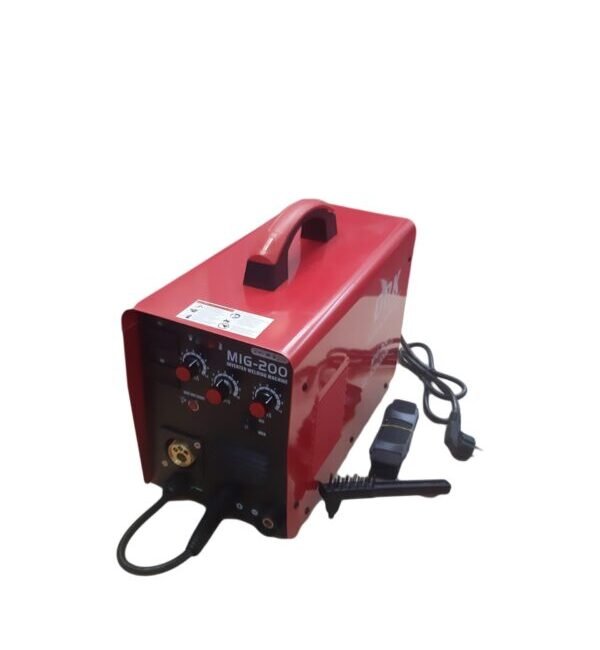 Aparat de Sudura MIG/CO2 Profesional, 200A, cu Control Electronic Reactor Unic, Autocompensare Retea, pentru Otel Inoxidabil, Aliat si Moale, Portabil, 220V