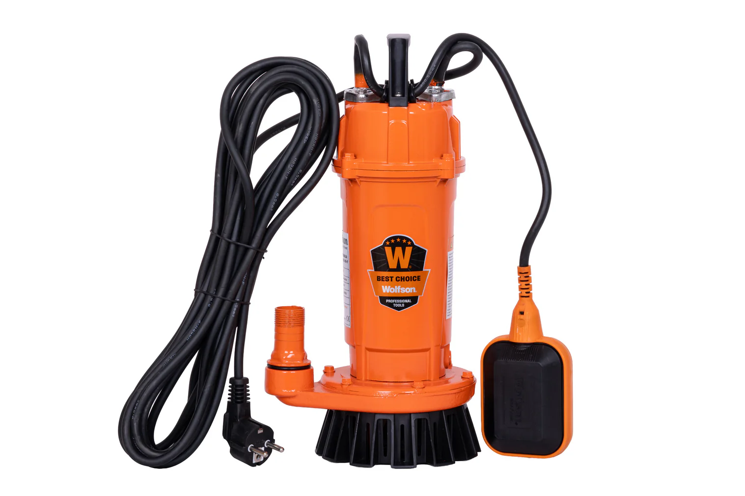 Pompă Submersibilă Apă Curată 370W, Debit 3000 lh, Refulare 16m, Corp Fontă cu Flotor (3)