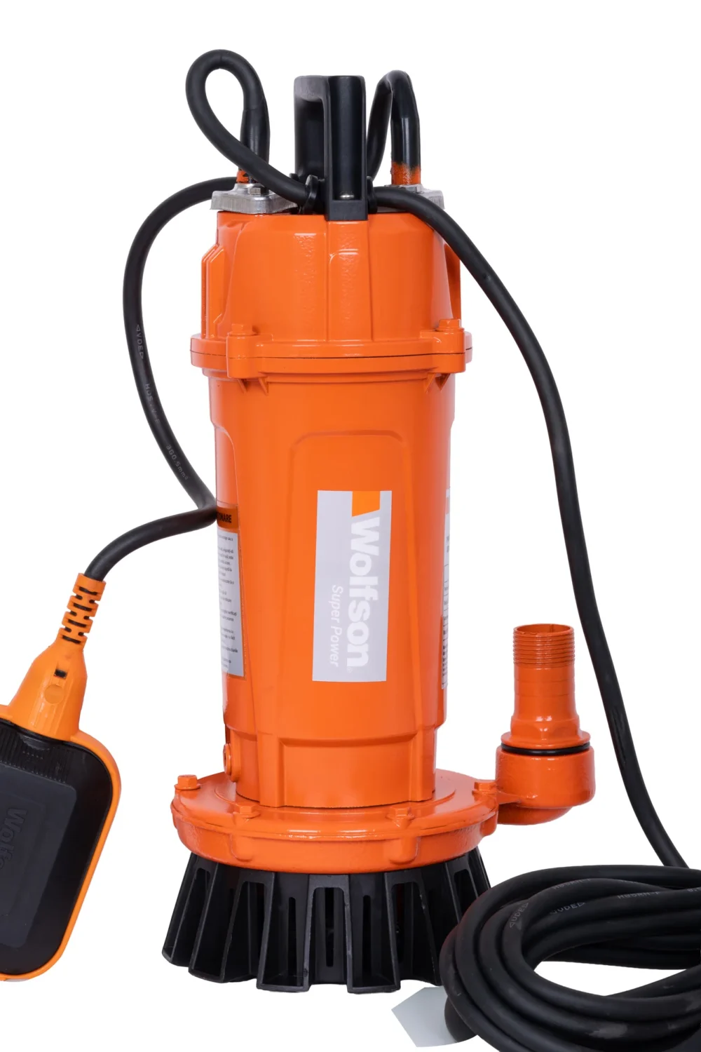 Pompă Submersibilă Apă Curată 370W, Debit 3000 lh, Refulare 16m, Corp Fontă cu Flotor (6)