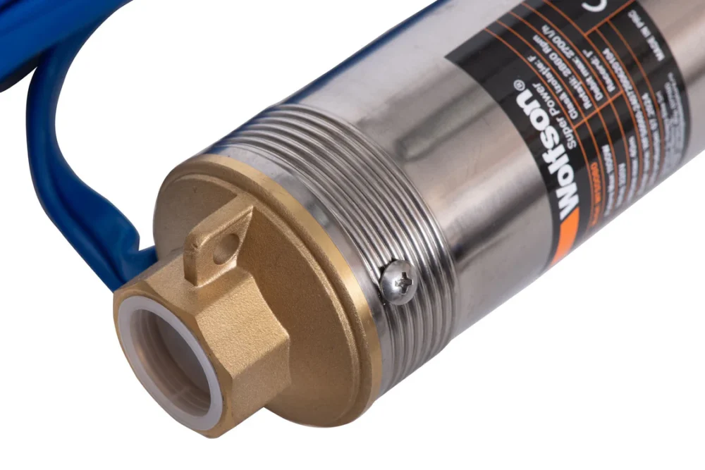 Pompă Submersibilă Apă Curată Wolfson D 3   1100W, Debit 2700 lh, Refulare 40m, Diametru 3 Inch (1)