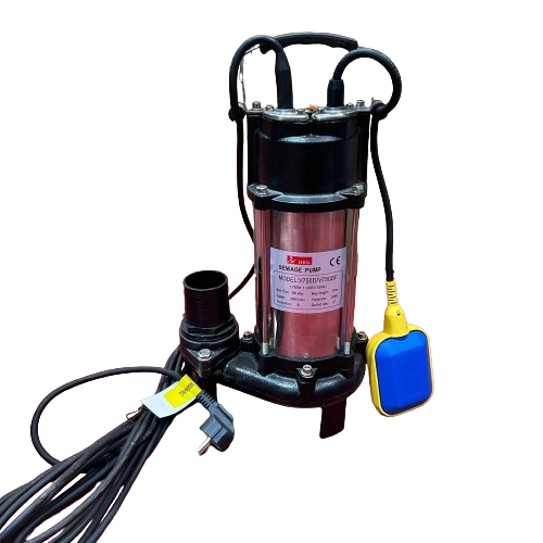 Pompa Submersibila cu Tocator DRK pentru Apa Murdara Model V750D 2 750W 1