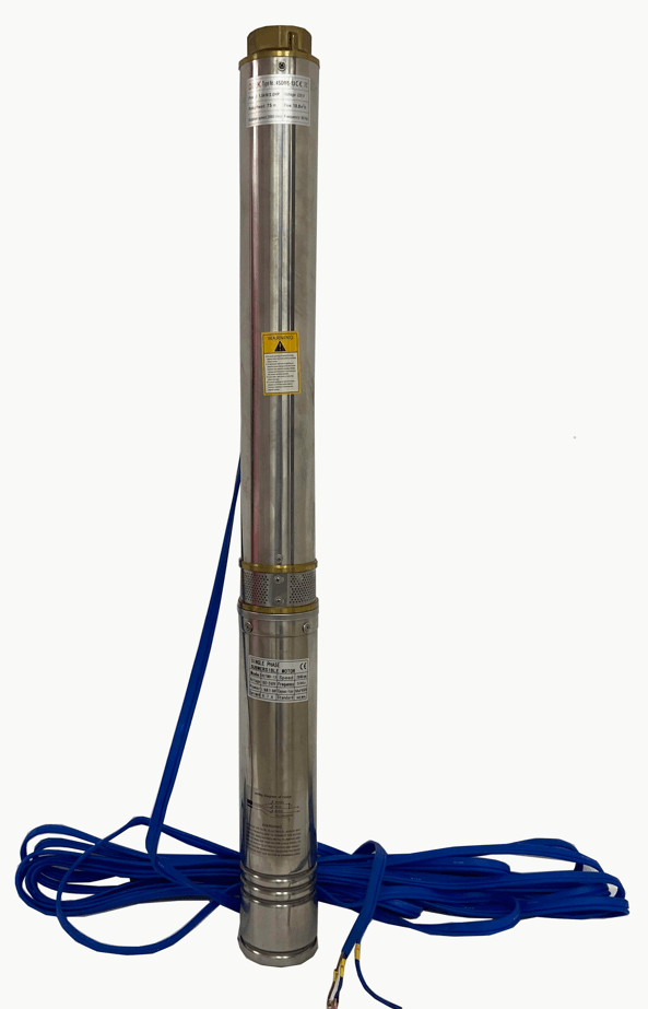 Pompă Submersibilă cu Turbină DRK 4SDM8 13 – 1.5 kW (2 HP), 10 m³h, Corp din Inox și Bobinaj din Cupru