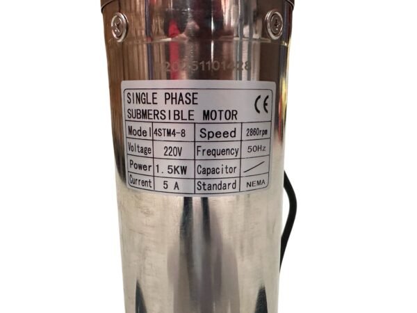 Pompă Submersibilă cu Turbină DRK 4STM4 8 1.5 kW, 5 m³h, Bobinaj din Cupru și 8 Turbine (2)