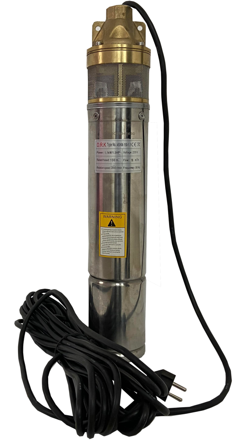 Pompa Submersibila cu Turbina DRK Model 4SKM 150 1.1 KW 2