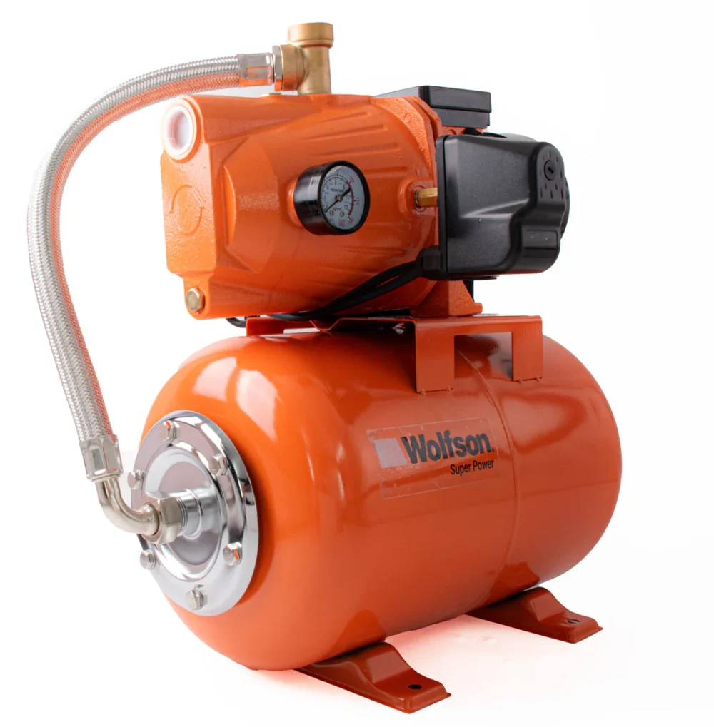 Hidrofor WOLFSON 800 3A Fonta, Vas 24L   800W, Absorbtie 8m, Debit 3200 lh (1)
