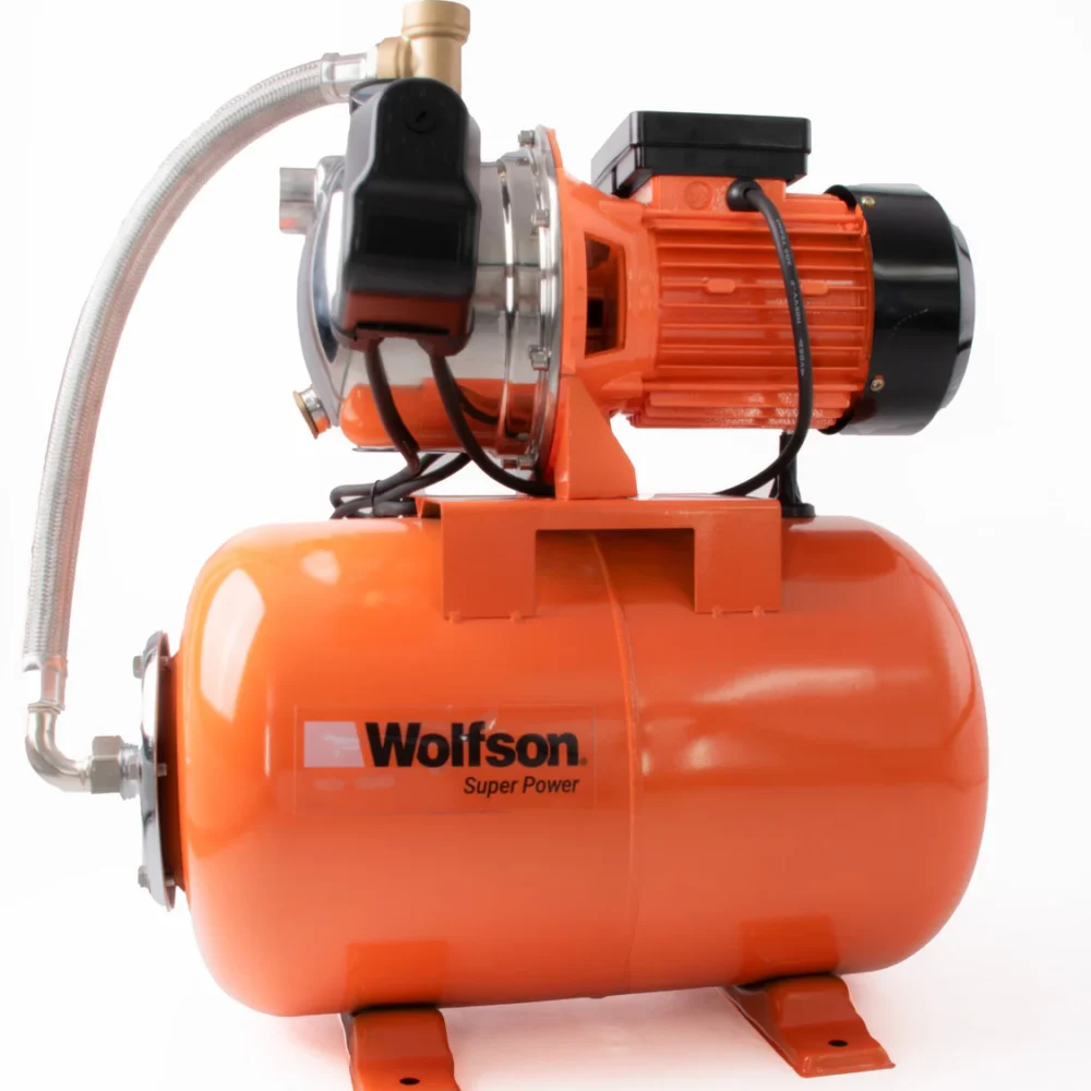 Hidrofor Wolfson 800 3C Inox, Vas 24L   800W, Absorbtie 9m, Debit 3200 lh (2)