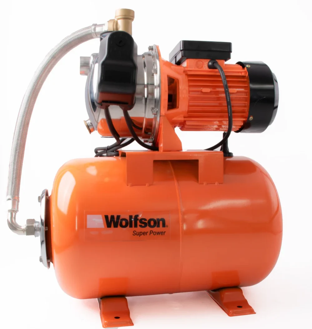 Hidrofor Wolfson 800 3C Inox, Vas 24L   800W, Absorbtie 9m, Debit 3200 lh (2)