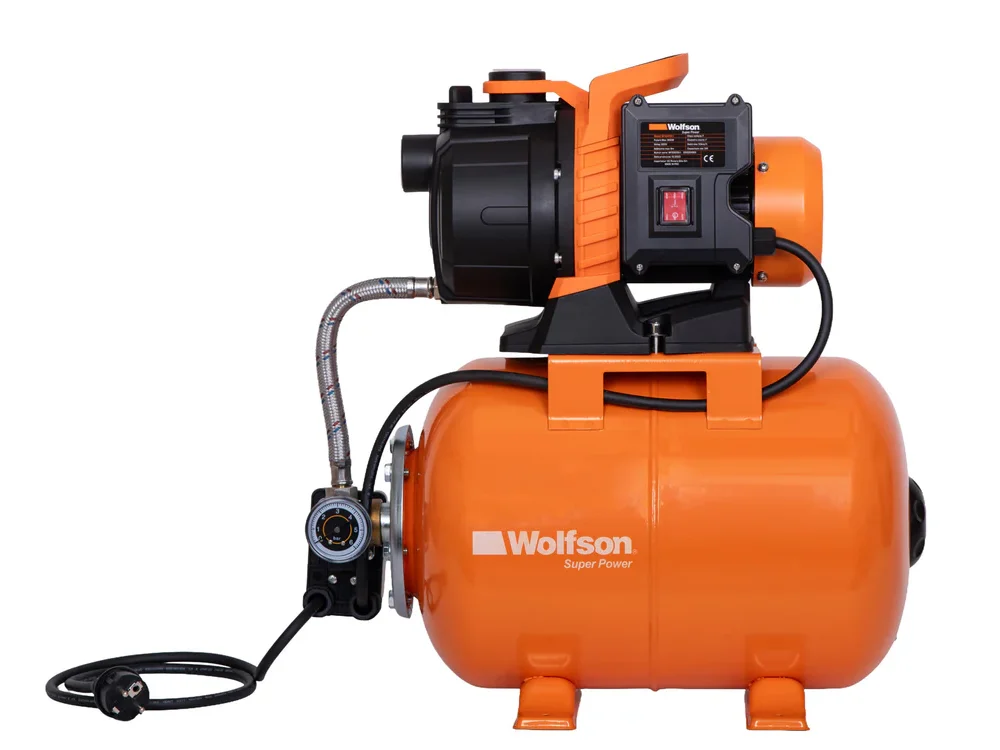 Hidrofor Wolfson 800W 3C, Vas 24L   800W, Absorbtie 8m, Debit 3200 lh (1)