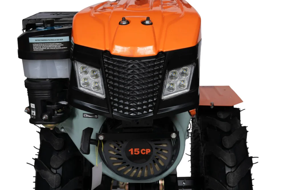 Motocultor Motosăpătoare Diesel WOLFSON Imperio 186FA, 11 CP, Lățime 140 cm, 40 Cuțite, Priză de Putere, Roți 5.00x12 și Far (3)