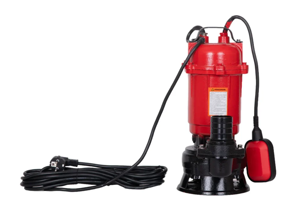 Pompa submersibila de apa murdara BLADE WQD 550 F Pro   500W, Debit 18200 lh, Corp si turbina din fonta pentru rezistenta sporita (2)