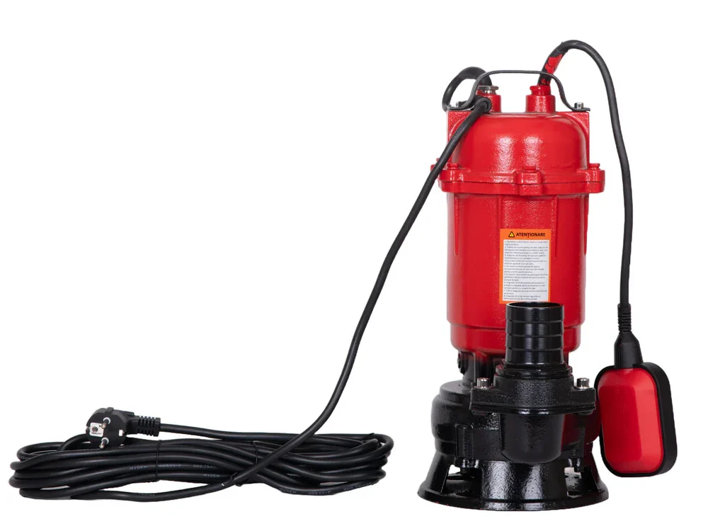 Pompa submersibila de apa murdara BLADE WQD 550 F Pro   500W, Debit 18200 lh, Corp si turbina din fonta pentru rezistenta sporita (2)