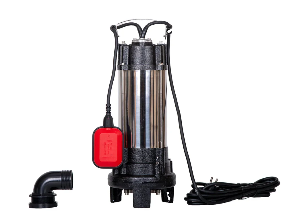 Pompa submersibila de apa murdara Blade WQW 1500D F PRO   1100W, Absorbtie 14m, Debit 25000 lh, tocator integrat pentru fose septice (2)