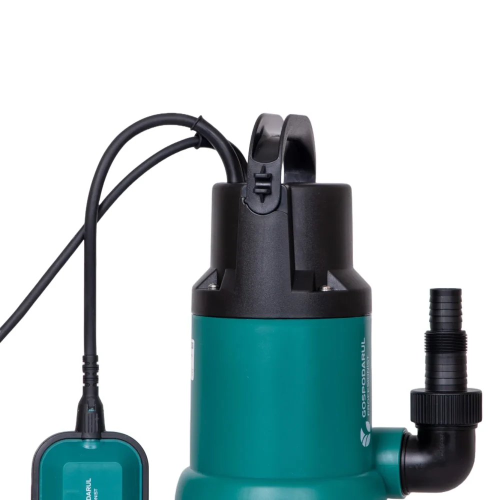 Pompa submersibila de apa murdara GP QDP 750 F   750W, Absorbtie 5m, Debit 14000 lh, plutitor de siguranta pentru oprire automata (1)