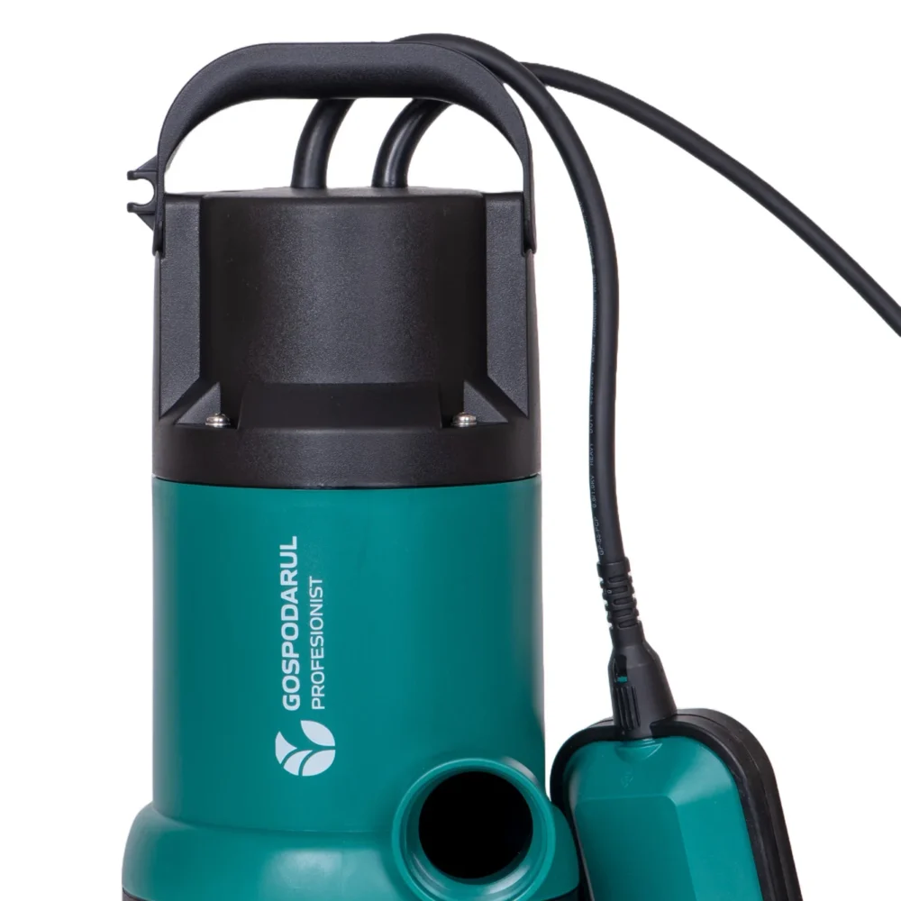 Pompa submersibila de apa murdara GP QDP 750 F   750W, Absorbtie 5m, Debit 14000 lh, plutitor de siguranta pentru oprire automata (2)