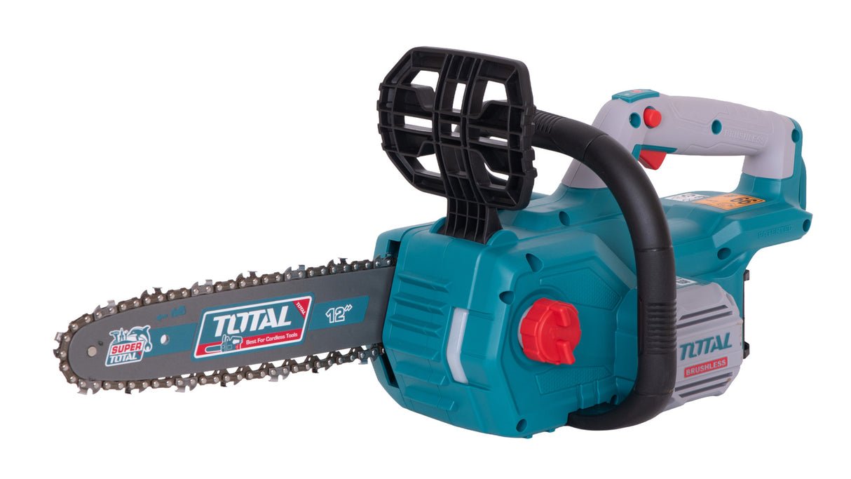 drujba motofierastrau pe acumulator total 20v lama 30 cm acumulator si incarcator 2