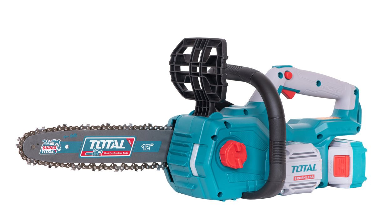 drujba motofierastrau pe acumulator total 20v lama 30 cm acumulator si incarcator 3