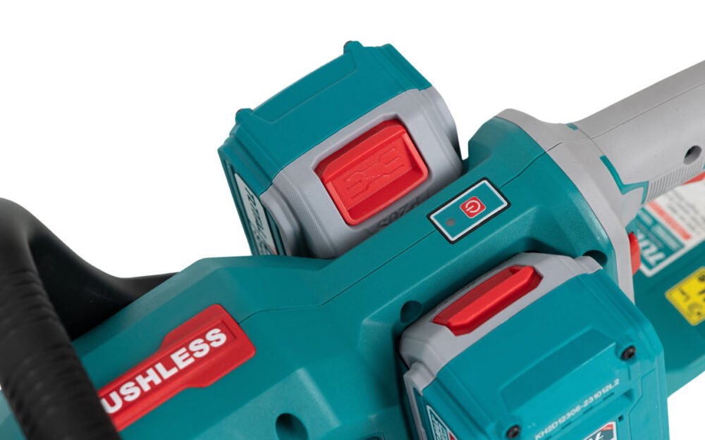 drujba motofierastrau pe acumulator total 40v lama 40 cm acumulator si incarcator 2