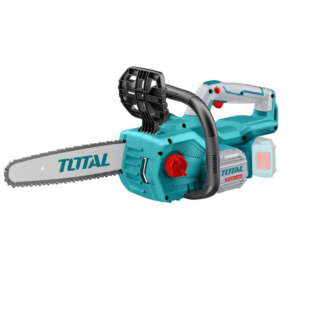 drujba motofierastrau pe acumulator total industrial 20v 900w lama 30 cm fara acumulator si incarcator 1