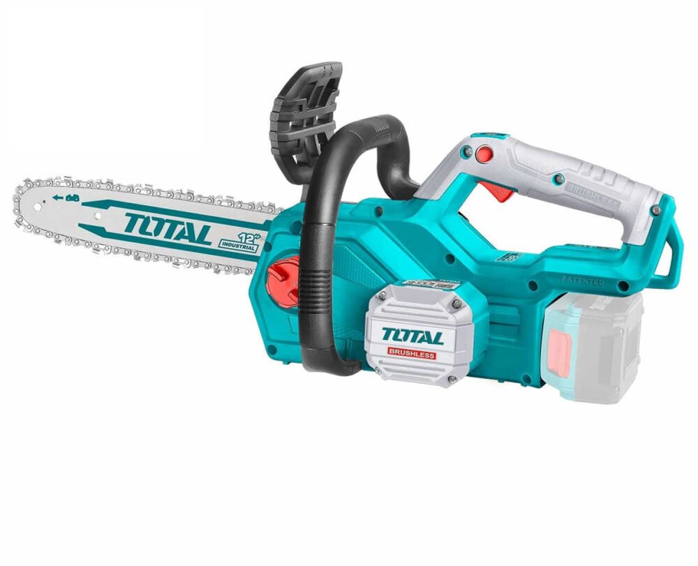 drujba motofierastrau pe acumulator total industrial 20v 900w lama 30 cm fara acumulator si incarcator 2