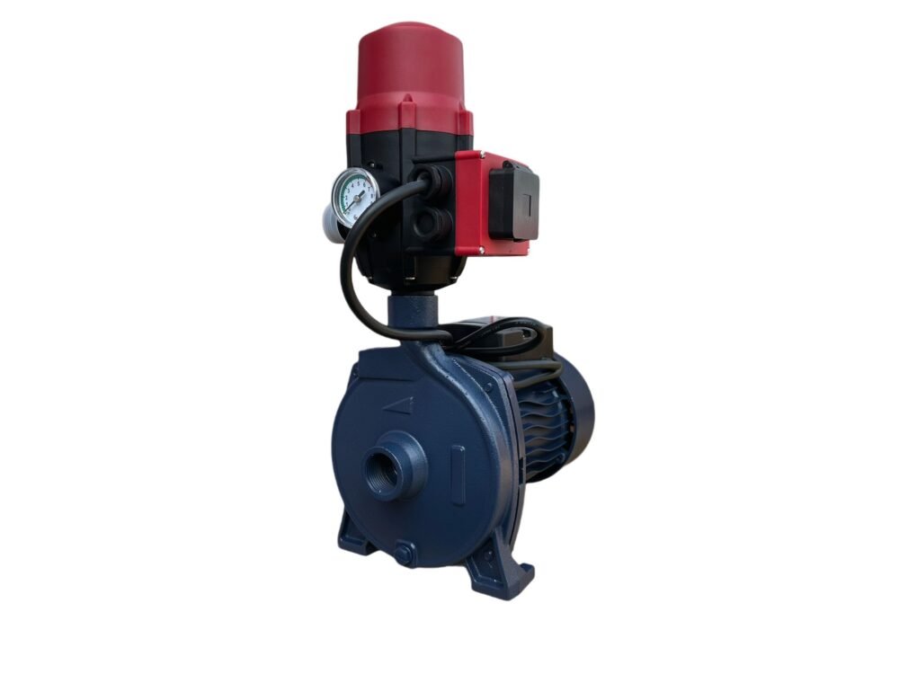 pompa de apa de suprafata din fonta cpm 158 cu presostat electronic drk pc 13ab 750w debit max 80lmin 1