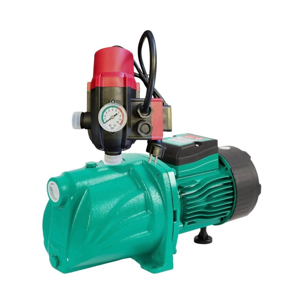 pompa de apa de suprafata din fonta drk jet100 750w debit max 5000 lh 1