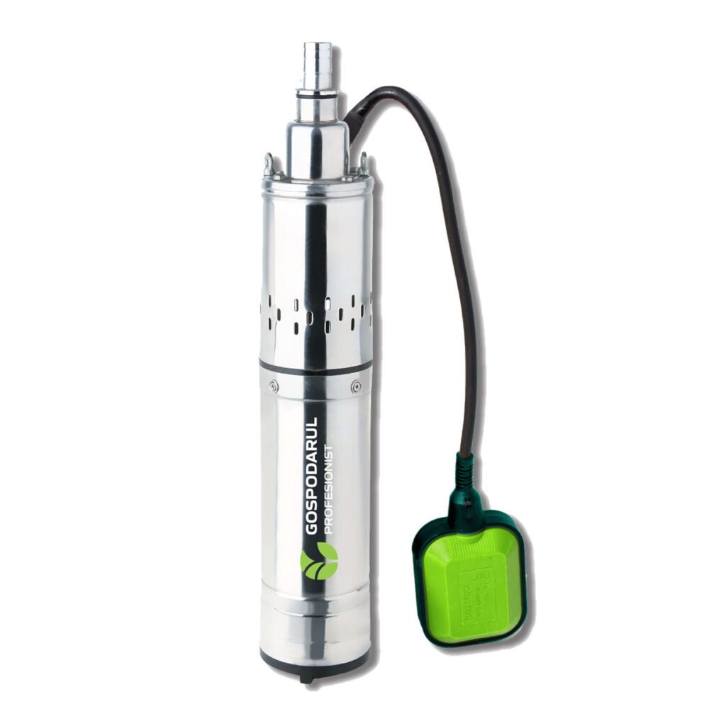 pompa submersibila apa curata gospodarul profesionist 4qgd 1500 f 1500w cu plutitor debit 3900 lh 1
