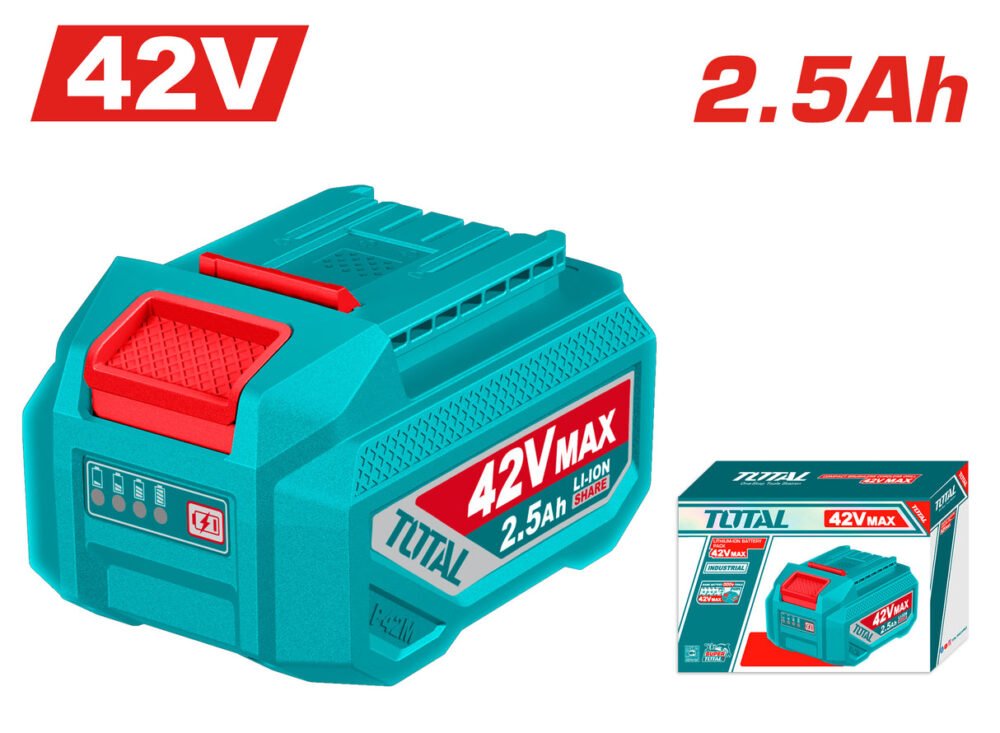 acumulator li ion total 42v 2.5ah pentru scule electrice 2