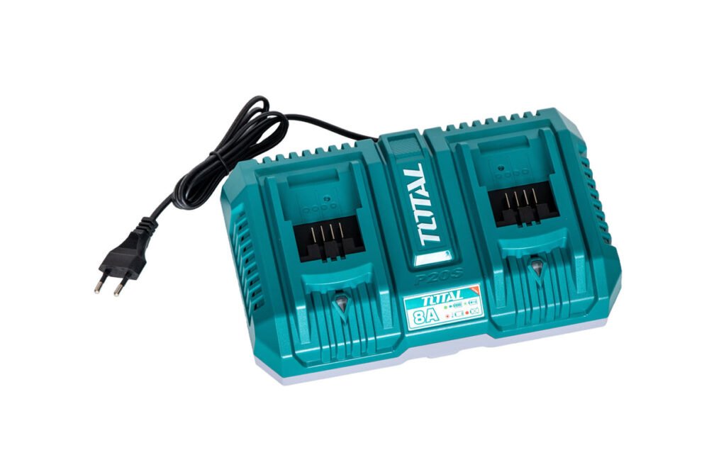 incarcator acumulator total 20v 4a pentru unelte electrice 2