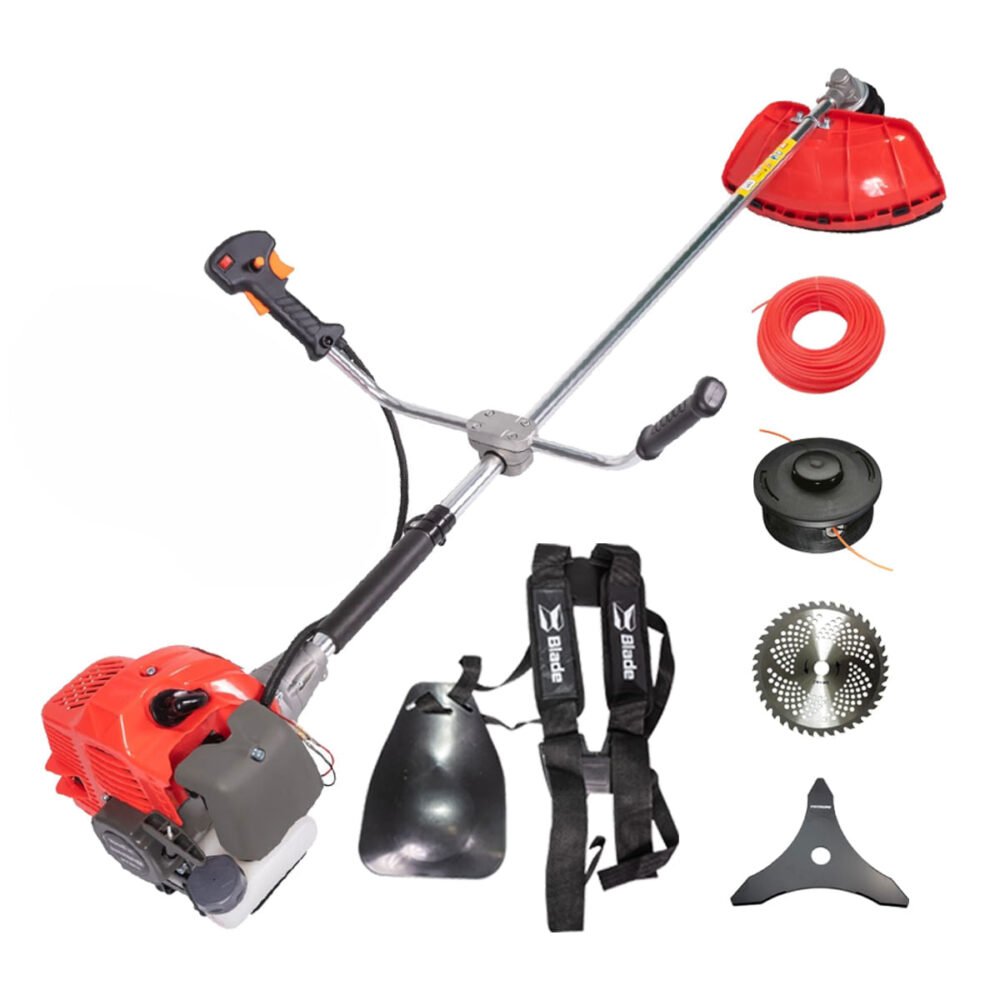 motocoasa pe benzina blade alpin 520 3 cp motor 2 timpi kit complet fir taietor ham dublu 1 accesoriu gratuit 1