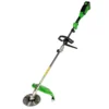 motocoasa trimmer electrica micul fermier 20v 2 acumulatori 4ah maner simplu motor fara perii 1