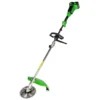 motocoasa trimmer electrica micul fermier 2x20v 2 acumulatori 4ah maner simplu motor fara perii 1