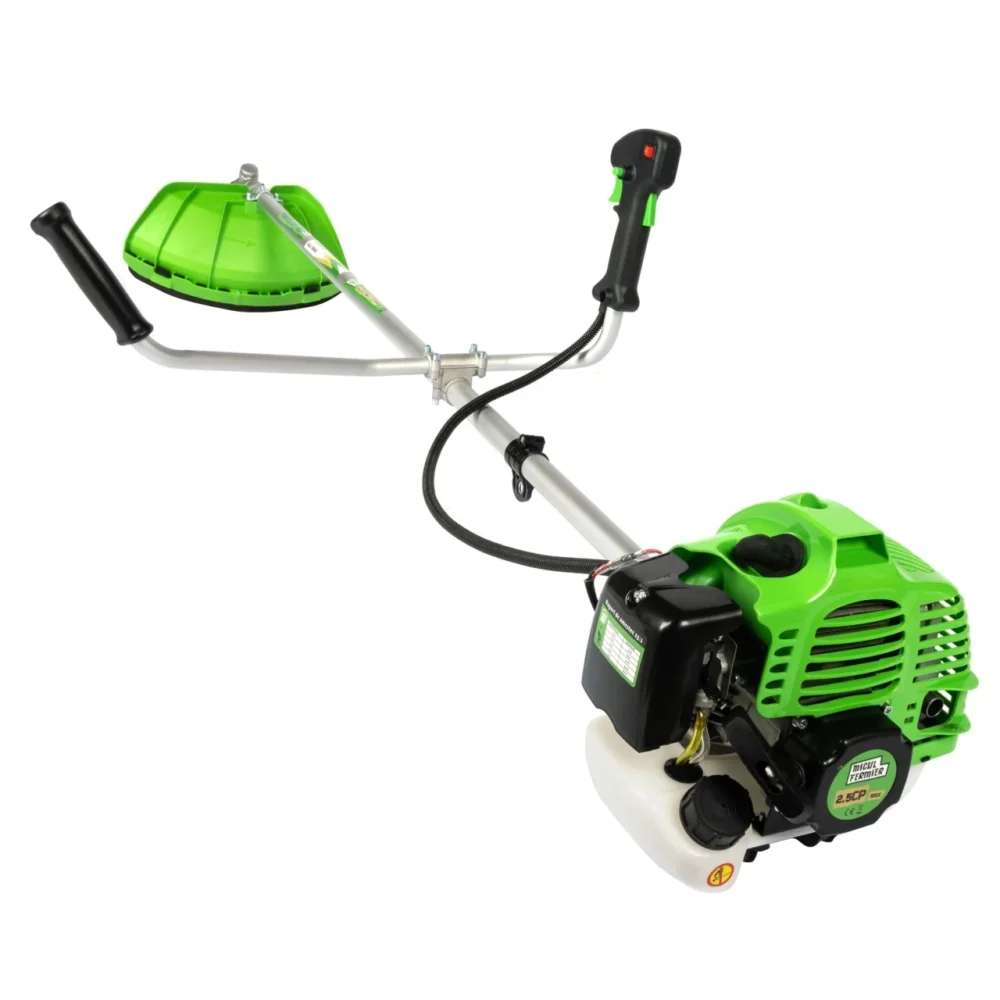 motocositoare micul fermier 25cp 52cc motor benzina 2t pornire rapida 3 accesorii tija 28mm 1