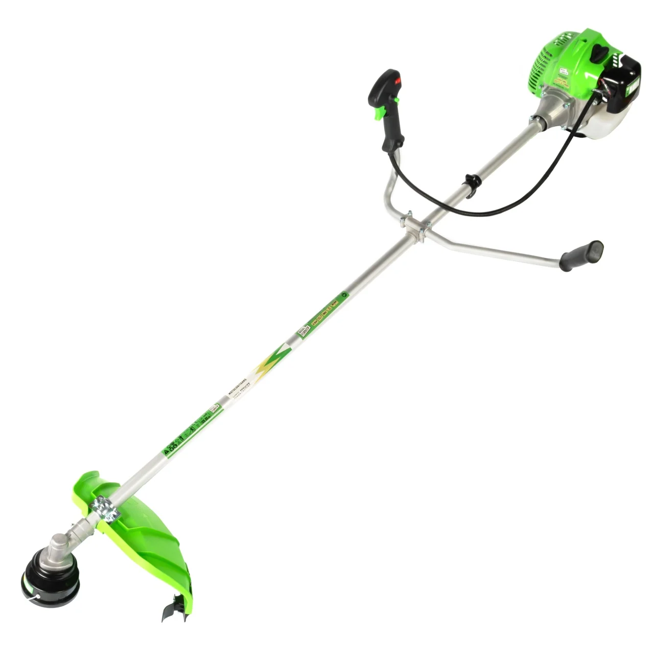 motocositoare micul fermier 25cp 52cc motor benzina 2t pornire rapida 3 accesorii tija 28mm 6
