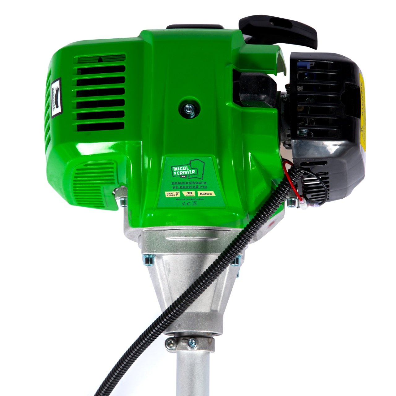 motocositoare micul fermier 476cp 52cc benzina 2t pornire rapida 10 accesorii tija 28mm 7