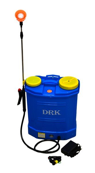 pompa de stropit electrica drk 18l acumulator tija 1m vermorel cu baterie 1
