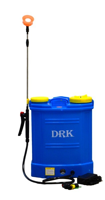 pompa de stropit electrica drk 18l acumulator tija 1m vermorel cu baterie 2