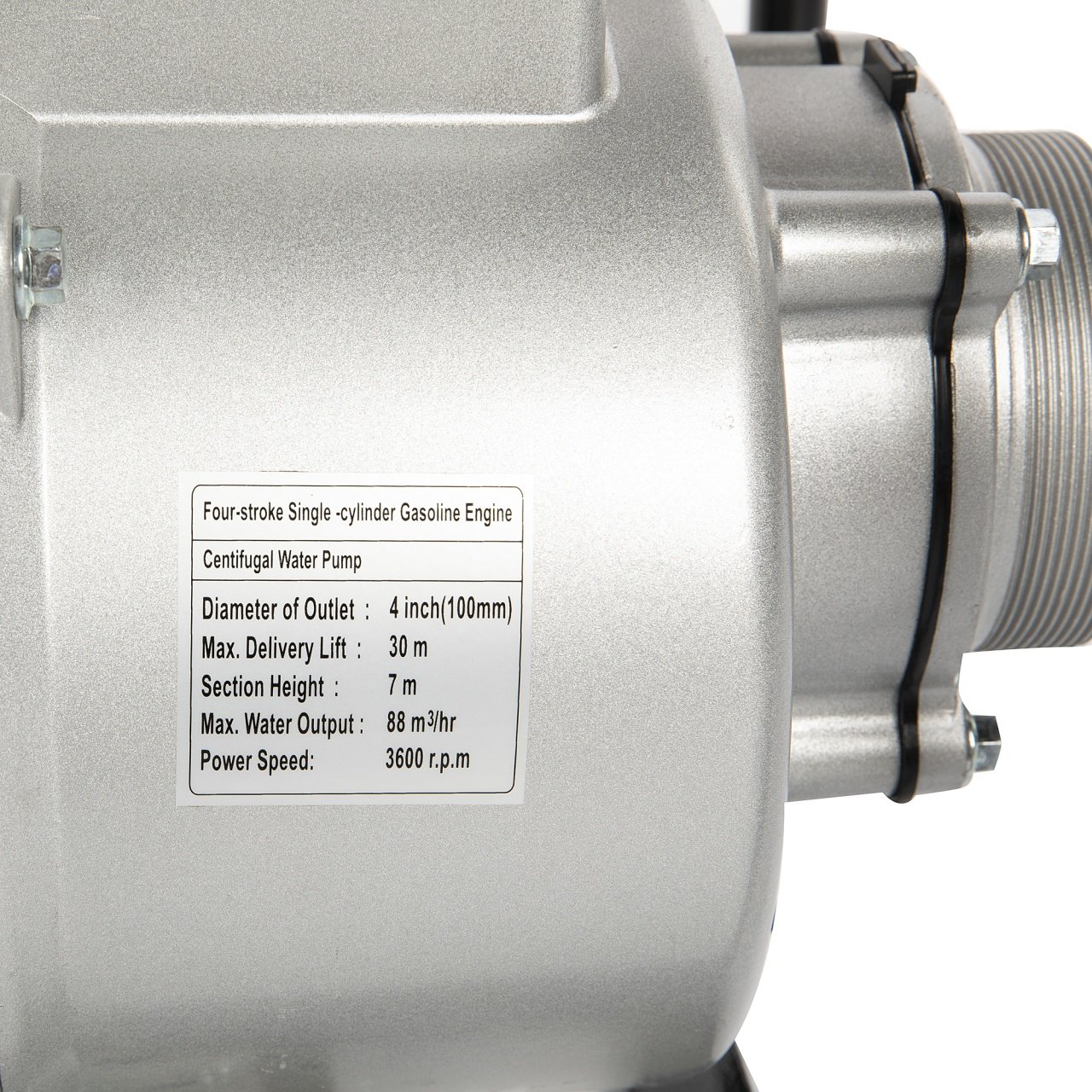 motopompa micul fermier 13cp 389cc benzina 4t racord 4 debit 80000lh 5