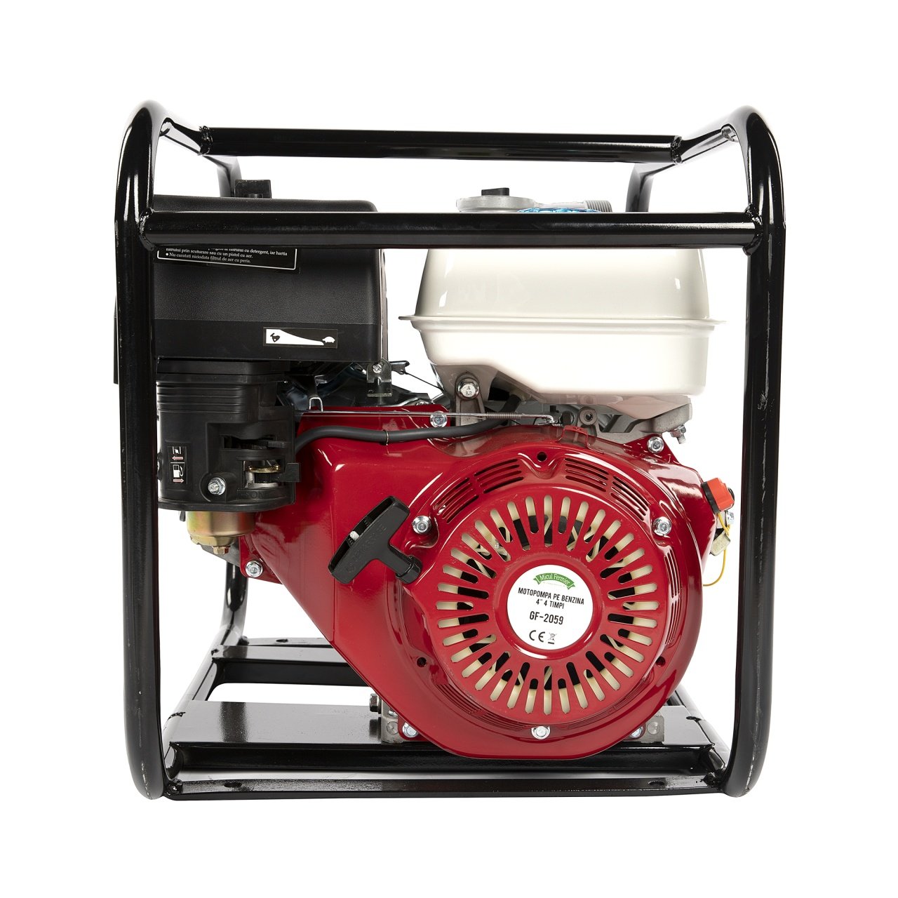 motopompa micul fermier 13cp 389cc benzina 4t racord 4 debit 80000lh 6