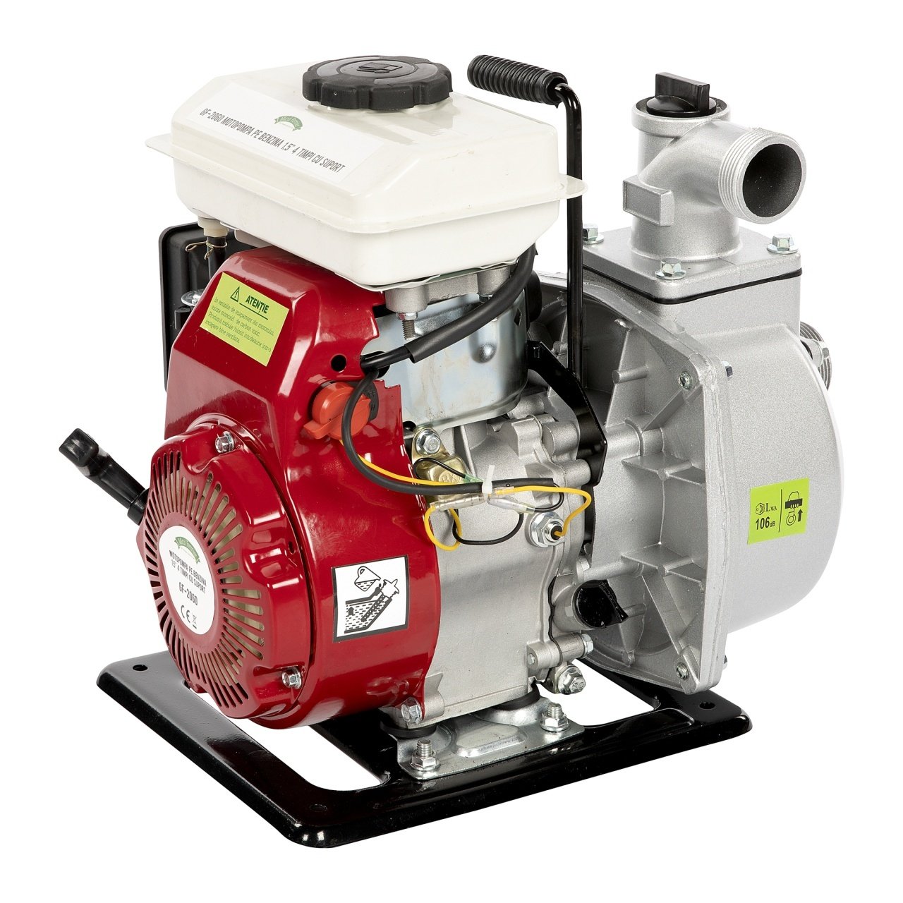motopompa micul fermier 35cp 118cc benzina 4t racord 15 debit 18000lh 1