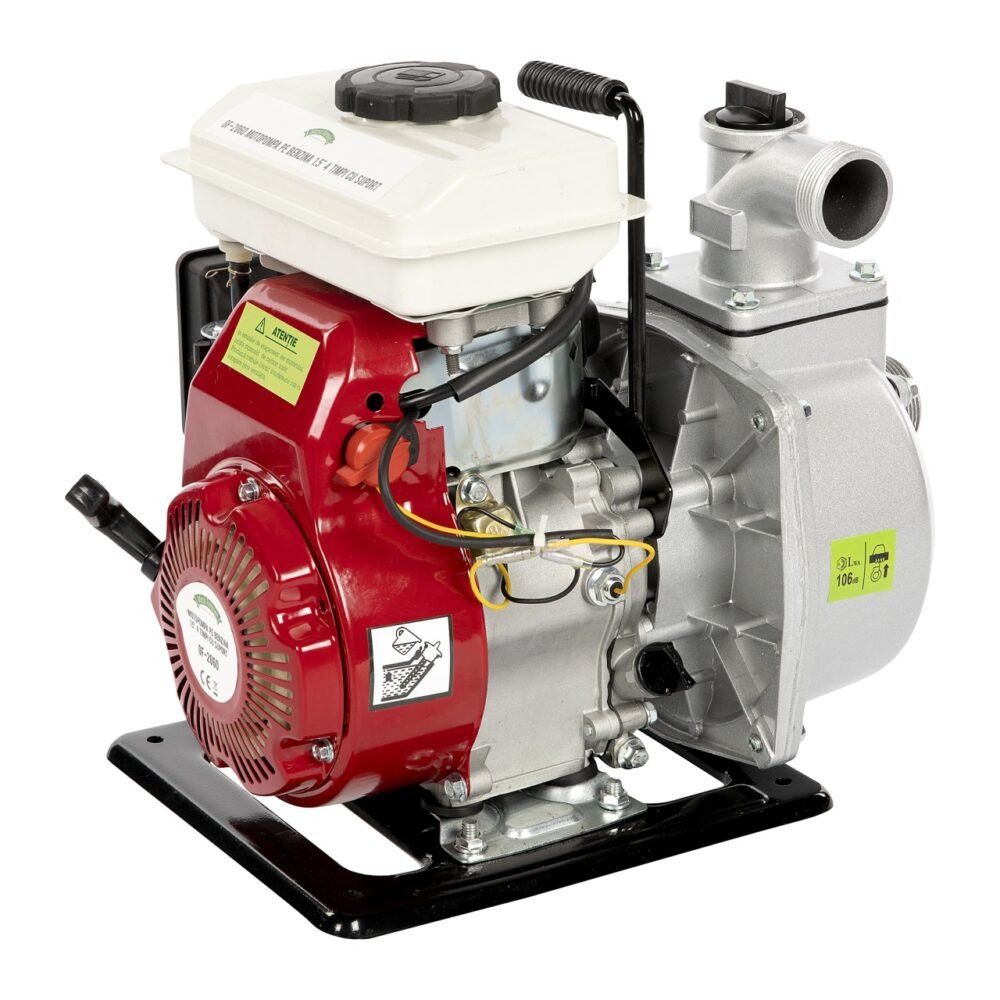 motopompa micul fermier 35cp 118cc benzina 4t racord 15 debit 18000lh 2