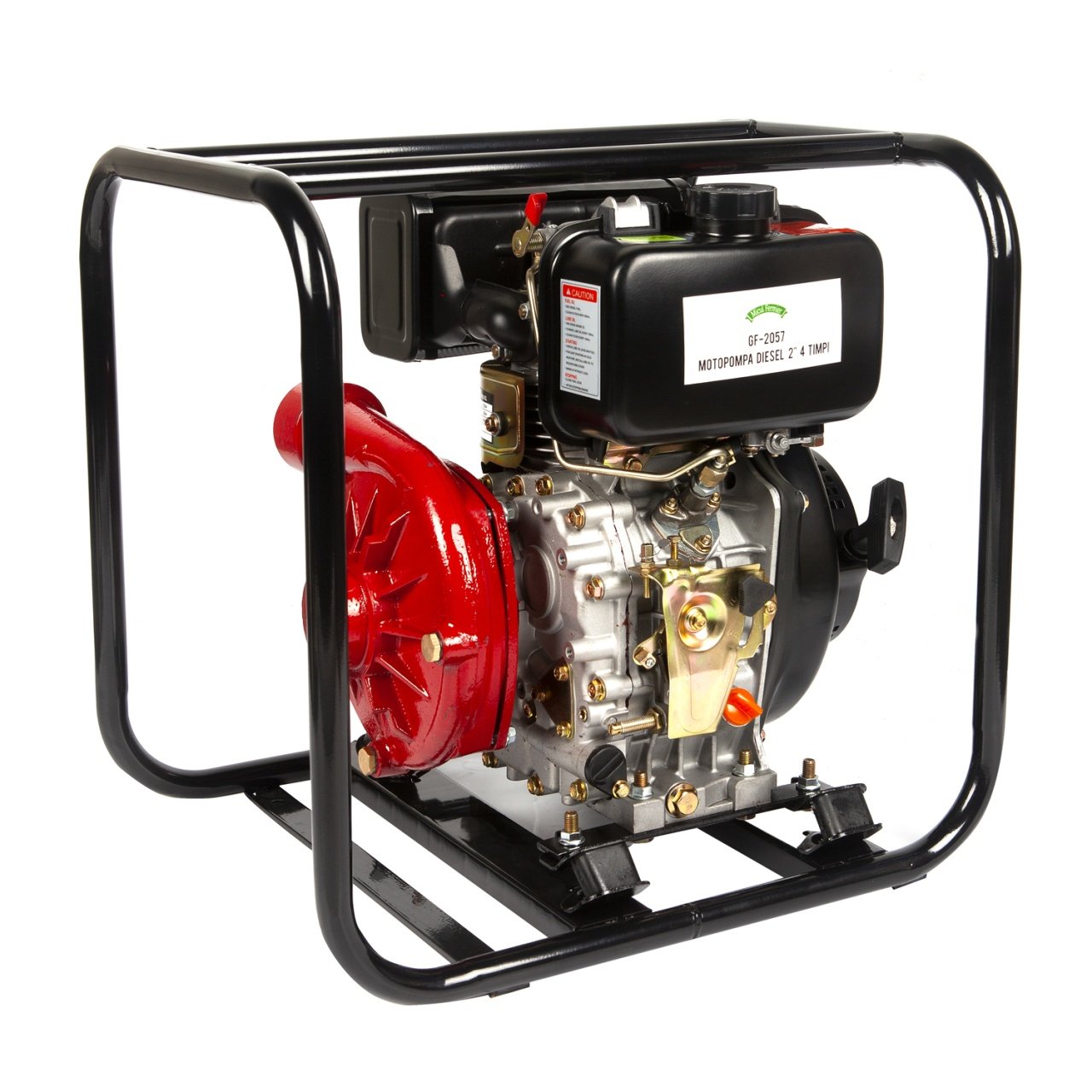 motopompa micul fermier 7cp 296cc motorina 4t racord 2 debit 30000lh 6