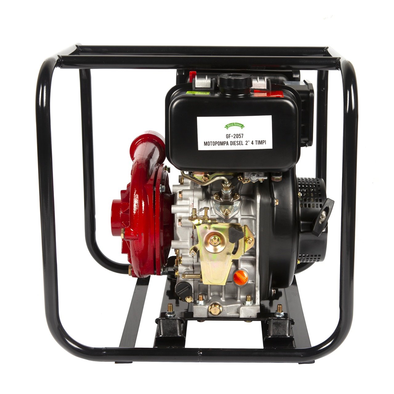 motopompa micul fermier 7cp 296cc motorina 4t racord 2 debit 30000lh 7