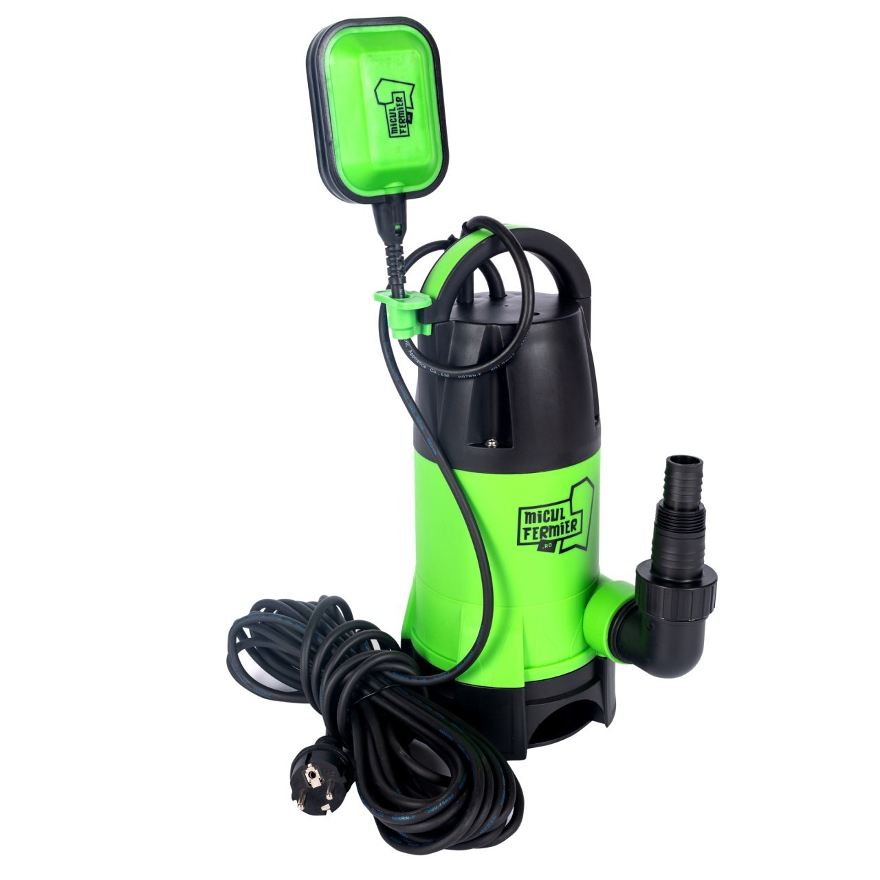 pompa apa murdara micul fermier 09 kw debit maxim 17200 lh inaltime maxima de pompare 85 m cu plutitor 5