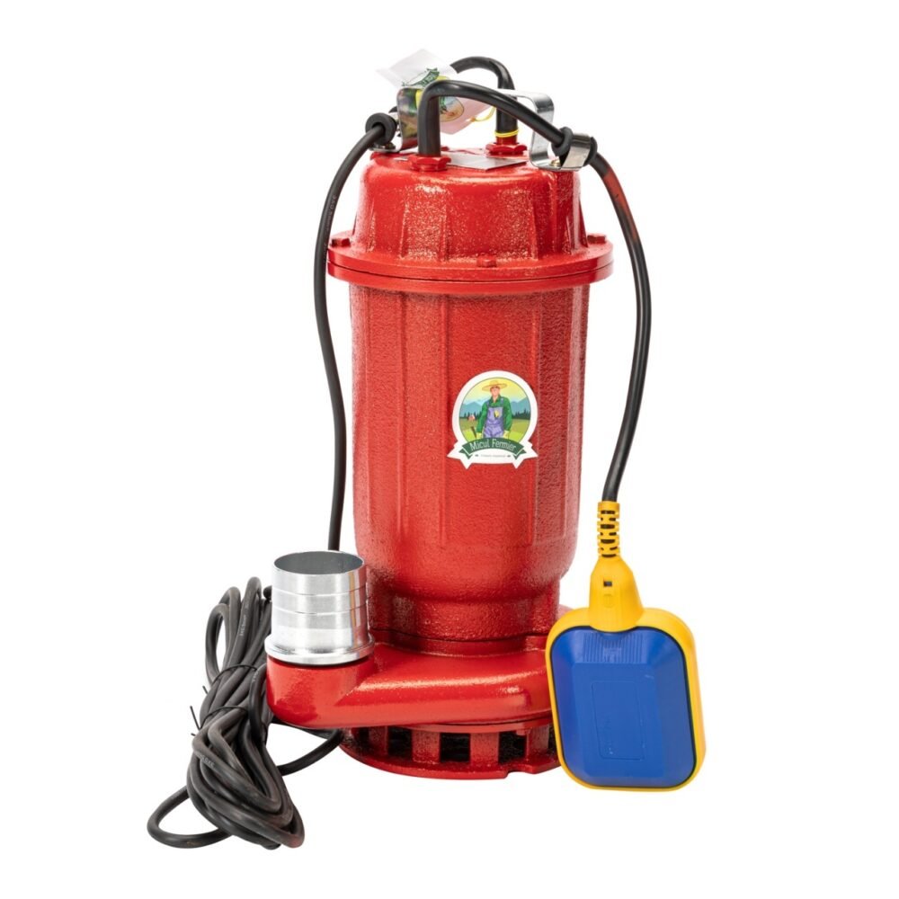 pompa apa murdara micul fermier 11 kw debit maxim 15000 lh inaltime maxima de pompare 15 m corp pompa fonta cu plutitor 1