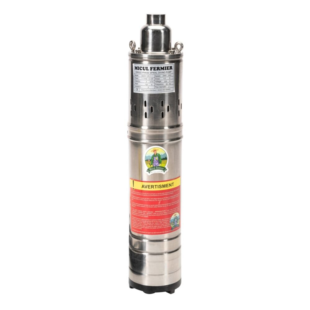 pompa apa submersibila 11kw 120m tun mf 1