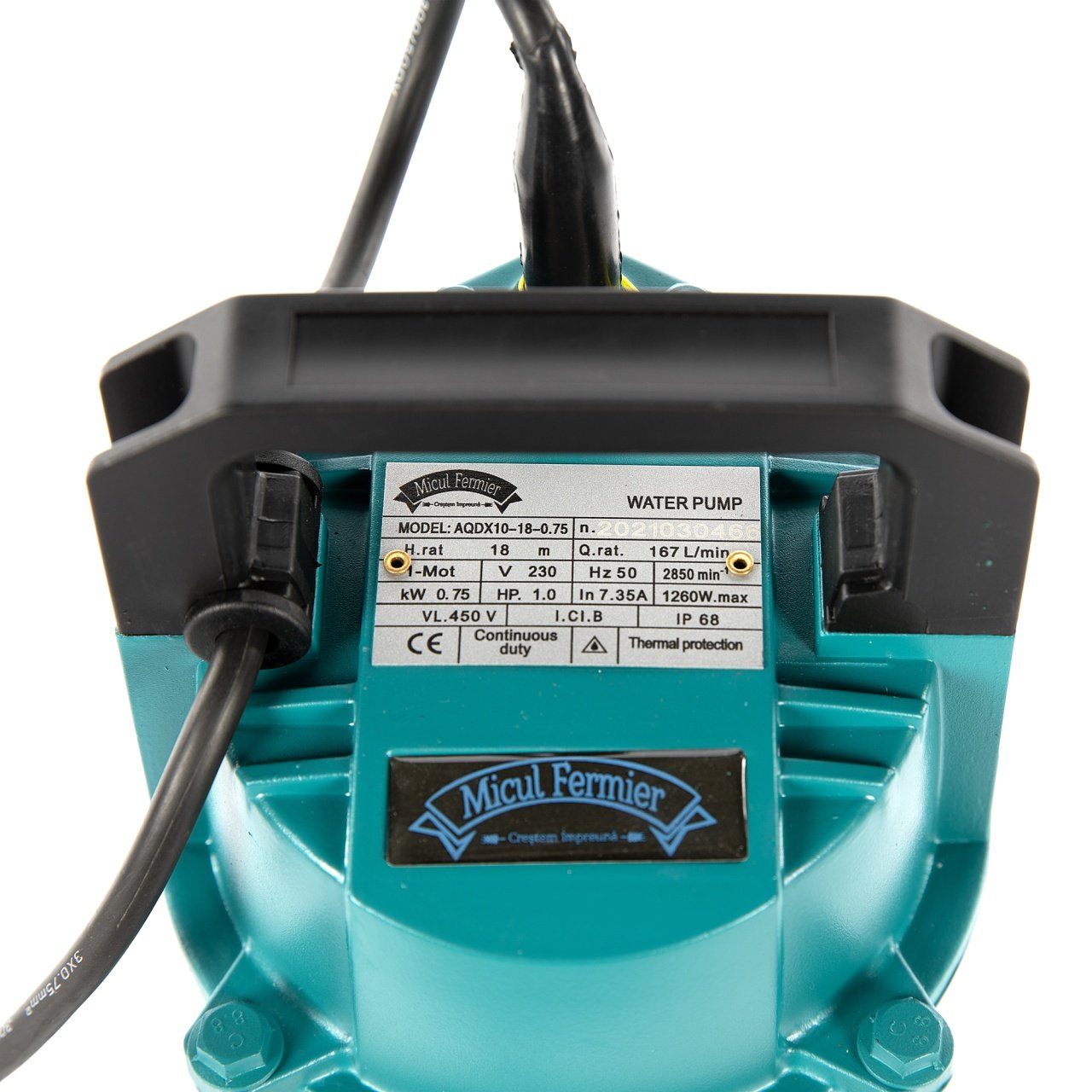 pompa apa submersibila qdx10 18m 075kw 2 4