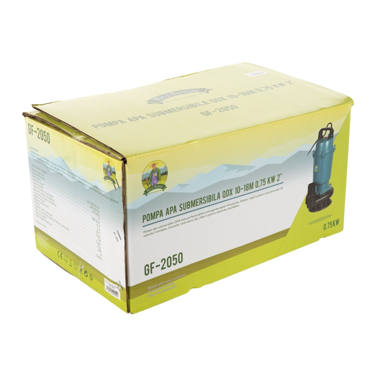 pompa apa submersibila qdx10 18m 075kw 2 7