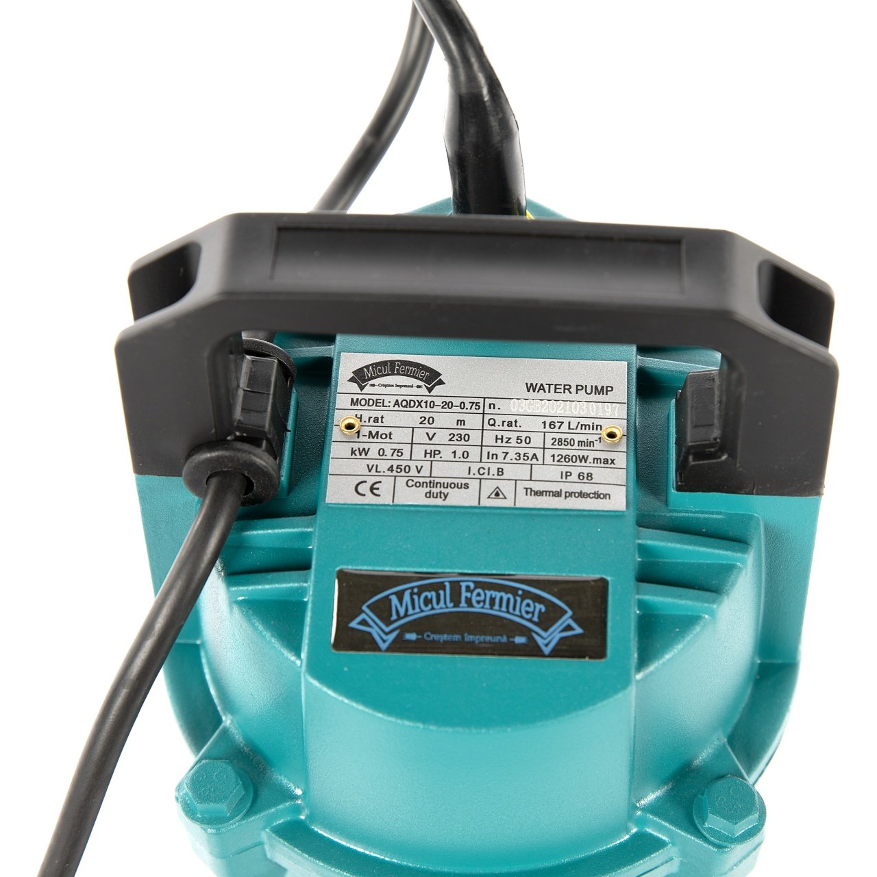 pompa apa submersibila qdx10 20m 075kw 15 4