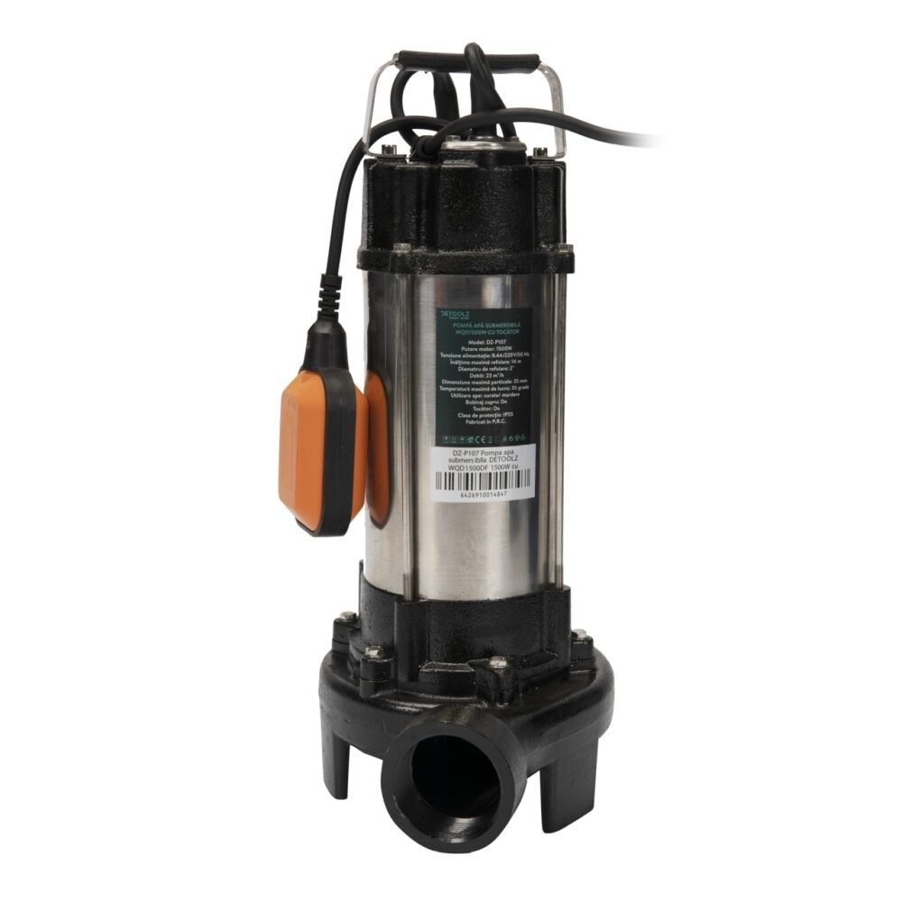 pompa apa submersibila wqd1500df 1500w cu tocator 1