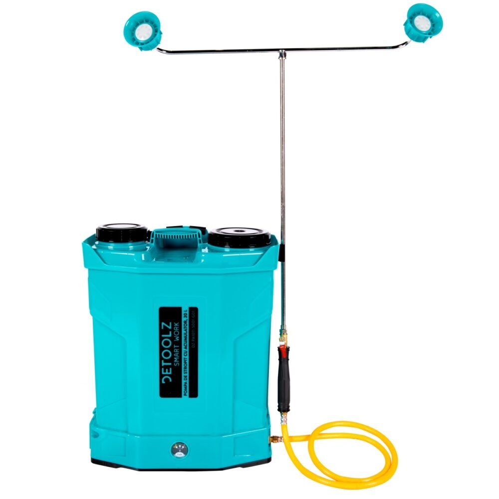 pompa de stropit cu acumulator detoolz 16l 2